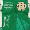 Mia Yim SmackDown 2026 Green Wool Varsity Jacket