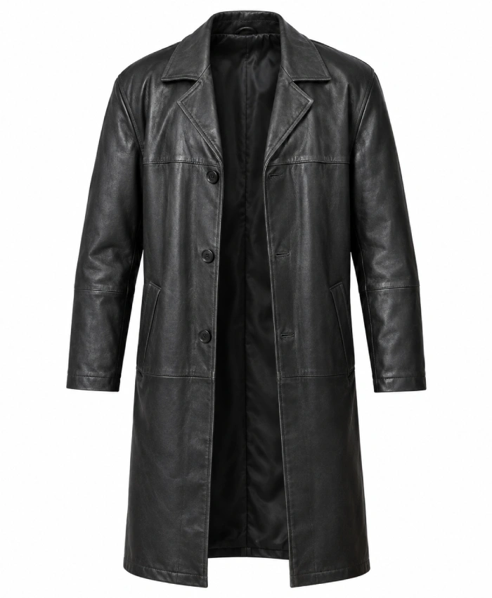 Michael Bowen Breaking Bad Uncle Jack Black Leather Coat Sale