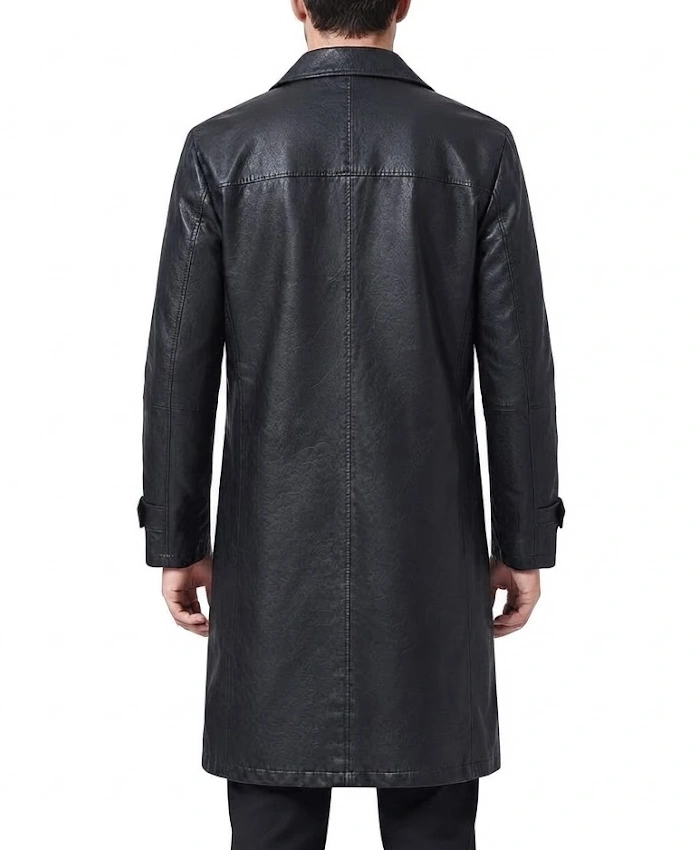 Michael Bowen Breaking Bad Uncle Jack Black Leather Coat