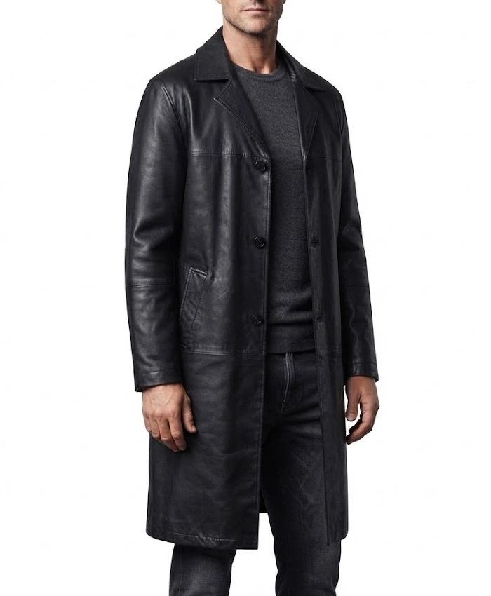 Michael Bowen Breaking Bad Uncle Jack Leather Coat