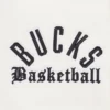 Milwaukee Bucks Modern Originals Classic Rib White Jacket