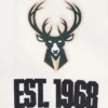 Milwaukee Bucks Modern Originals Classic Rib Wool Varsity Jacket