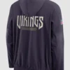 Minnesota Vikings 2026 Rivalries Nike Sideline Half Zip Anorak Jacket