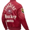 Montreal Canadiens Modern Originals Cardinal Red Jacket