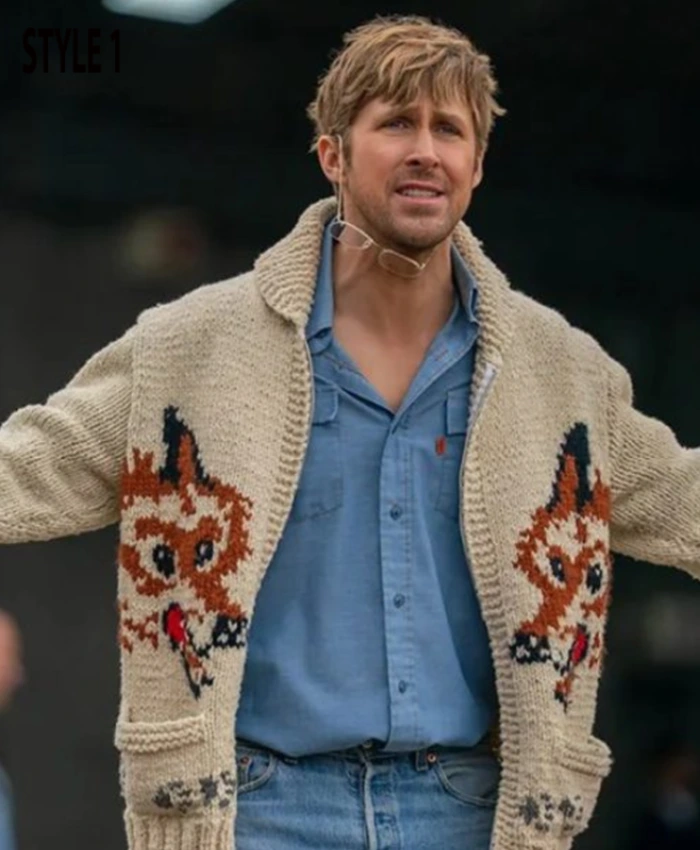 Movie Ryan Gosling Project Hail Mary Ryland Grace Fox Cardigan On Sale