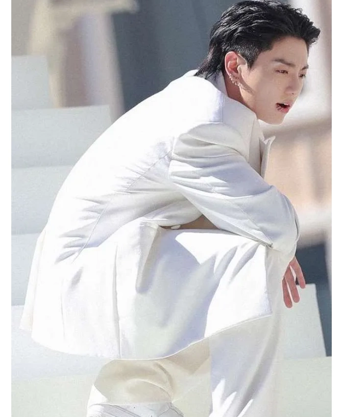Music Video The Groovy Pop Anthem 3D Jungkook White Suit