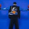 NBA Jose Alvarado SLAM Kicks 29 Custom AND1 Black And Blue Jacket
