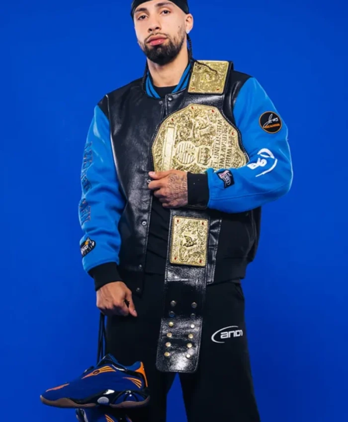 NBA Jose Alvarado SLAM Kicks 29 Custom AND1 Varsity Jacket