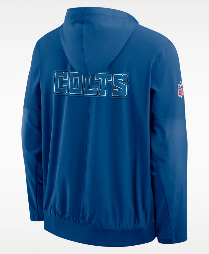 NFL Indianapolis Colts Rivalries Sideline Nike Hooded Half Zip Anorak Jacket
