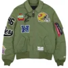 NFL National Football Conference San Francisco 49ers The Bay Area Trolley MA1 Jacket