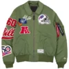 National Football League 2026 Buffalo Bills Queen City Wings MA1 Flight Bomber Jacket