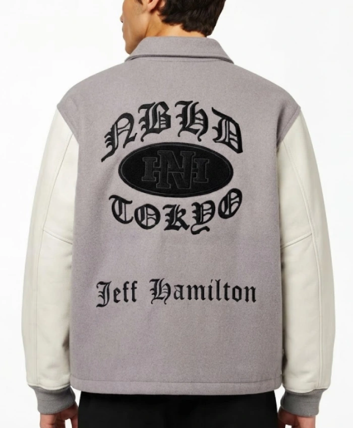 Neighborhood x Jeff Hamilton 2026 NBHD Tokyo Varsity Jacket