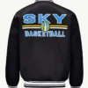 Chicago Sky Basketball Varsity Satin Jacket