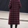 Only Murders In The Building Selena Gomez Plaid Coat