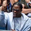 US Open Travis Scott Hooded white Jacket