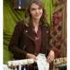 Aimee Teegarden Love Finds You Suede Leather Jacket