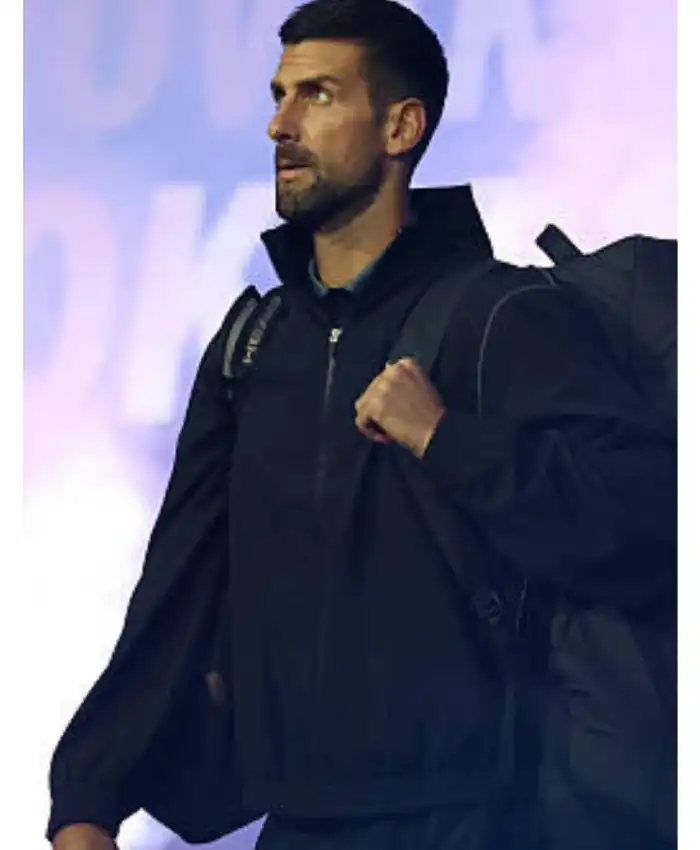 Novak Djokovic US Open 2026 NYC Zip-up Athletic Jacket