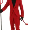 Halloween Devil Costume Suit