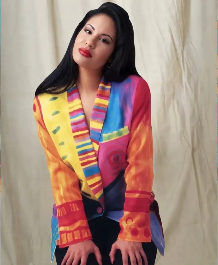 Selena Quintanilla Pérez Colorful Blazer