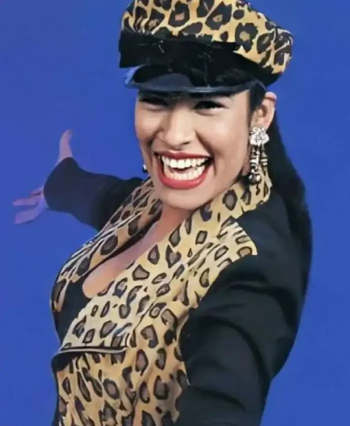 Selena Quintanilla Leopard Cheetah Print Jacket