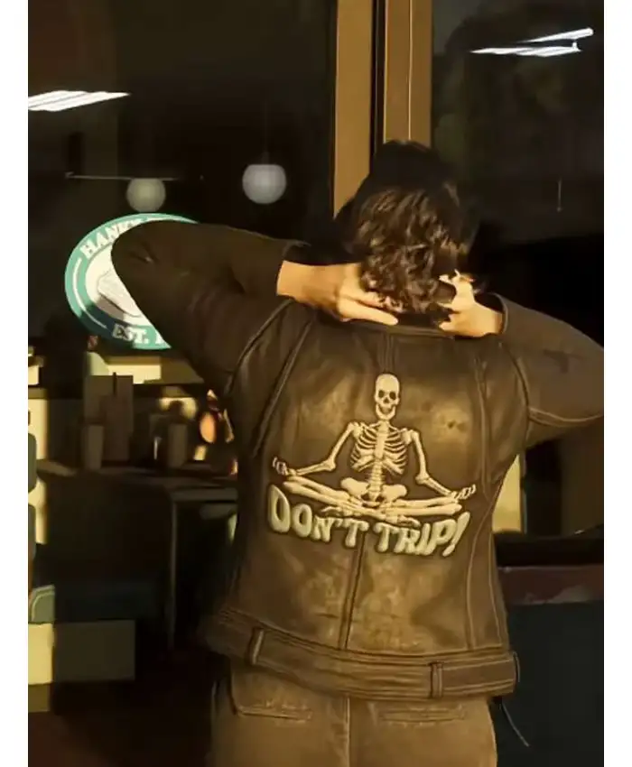Grand Theft Auto VI Lucia Black Biker Leather Jacket