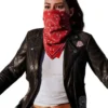 Grand Theft Auto VI Lucia Black Biker Leather Jacket
