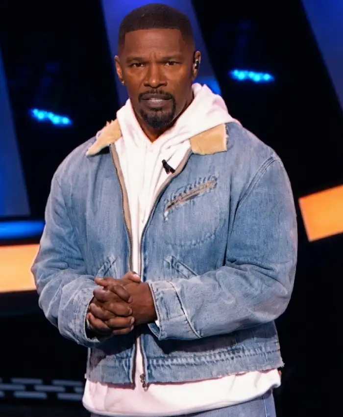 Beat Shazam Jamie Foxx Corduroy Collar Jacket