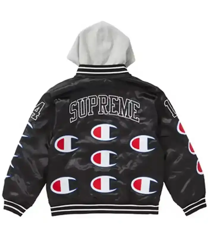 Supreme Champion Varsity Jacket with Hood