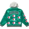Supreme Champion Varsity Jacket with Hood