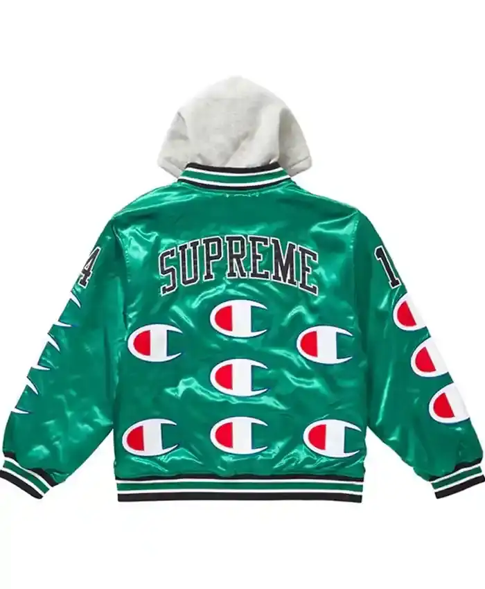 Supreme Champion Varsity Jacket with Hood