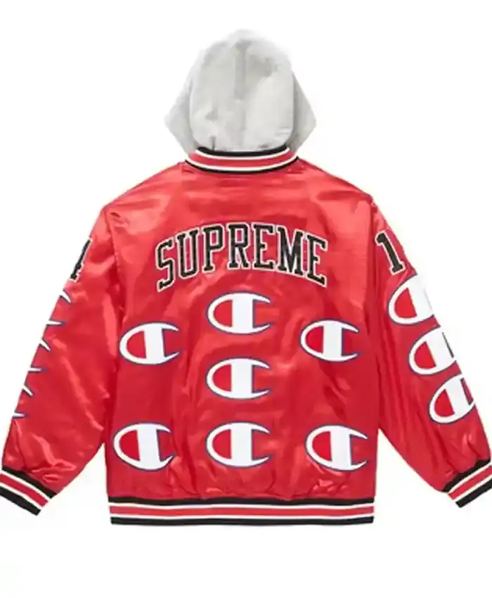 Supreme Champion Varsity Jacket with Hood