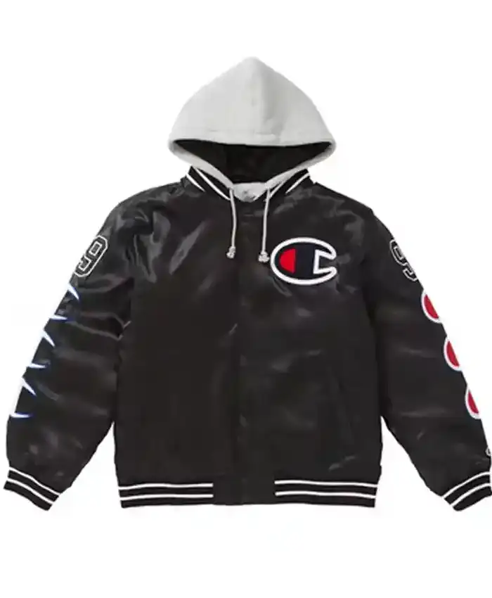 Supreme Champion Varsity Jacket with Hood