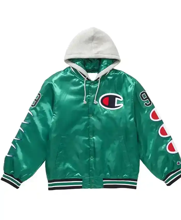 Supreme Champion Varsity Jacket with Hood