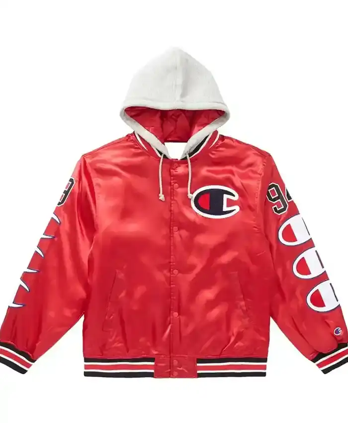 Supreme Champion Varsity Jacket with Hood