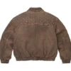 Supeme FW26 Quilted Leather Jacket