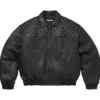 Supeme FW26 Quilted Leather Jacket