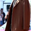 2026 Grand Prix Lewis Hamilton Brown Coat