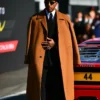 2026 Grand Prix Lewis Hamilton Brown Coat