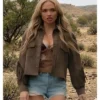Dutton Ranch S01 Natalie Alyn Lind Fringe Jacket