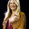 2026 Festival Julia Cole Fringe Suede Jacket