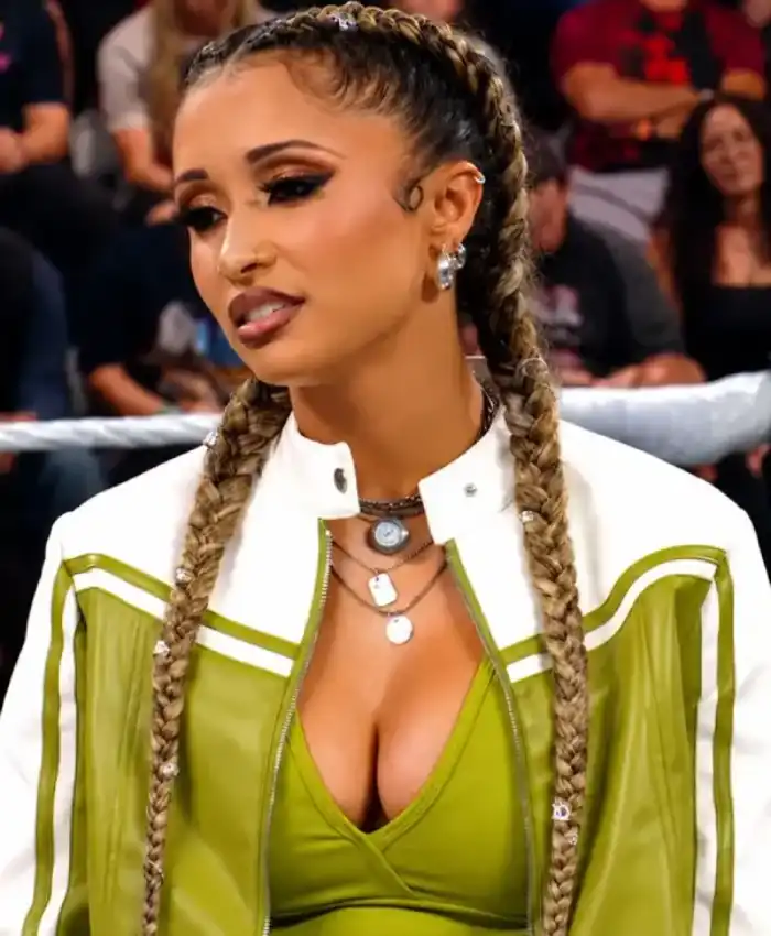 WWE Kelani Jordan Cropped Jacket