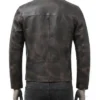 Men's Cafe Racer Real Vintage Leather Jacket