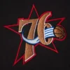 Philadelphia 76ers Blackout Pullover Hoodie