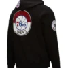 Philadelphia 76ers Blackout Pullover Hoodie