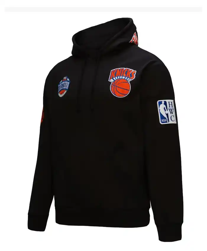 NY Knicks Blackout Pullover Hoodie