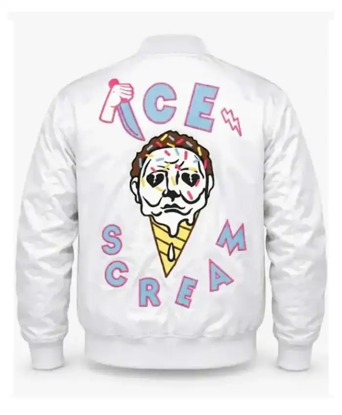 Ice Scream Halloween Bomber Jacket