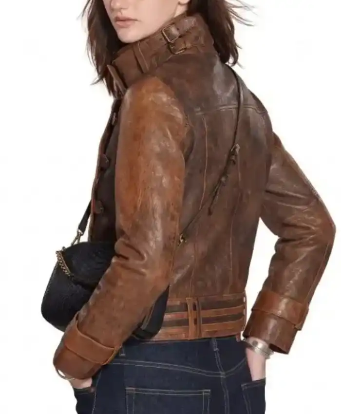 Mia Regan Premiere The Bride Leather Jacket
