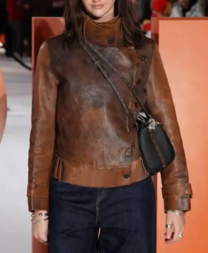 Mia Regan Premiere The Bride Leather Jacket