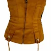 Earle Meets World 2026 Alix Earle Brown Strapless Top