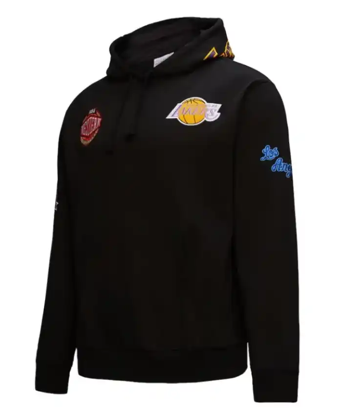 LA Lakers Blackout Pullover Hoodie